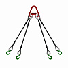 Строп канатный HITCH 4СК-10,0/4500 заплет